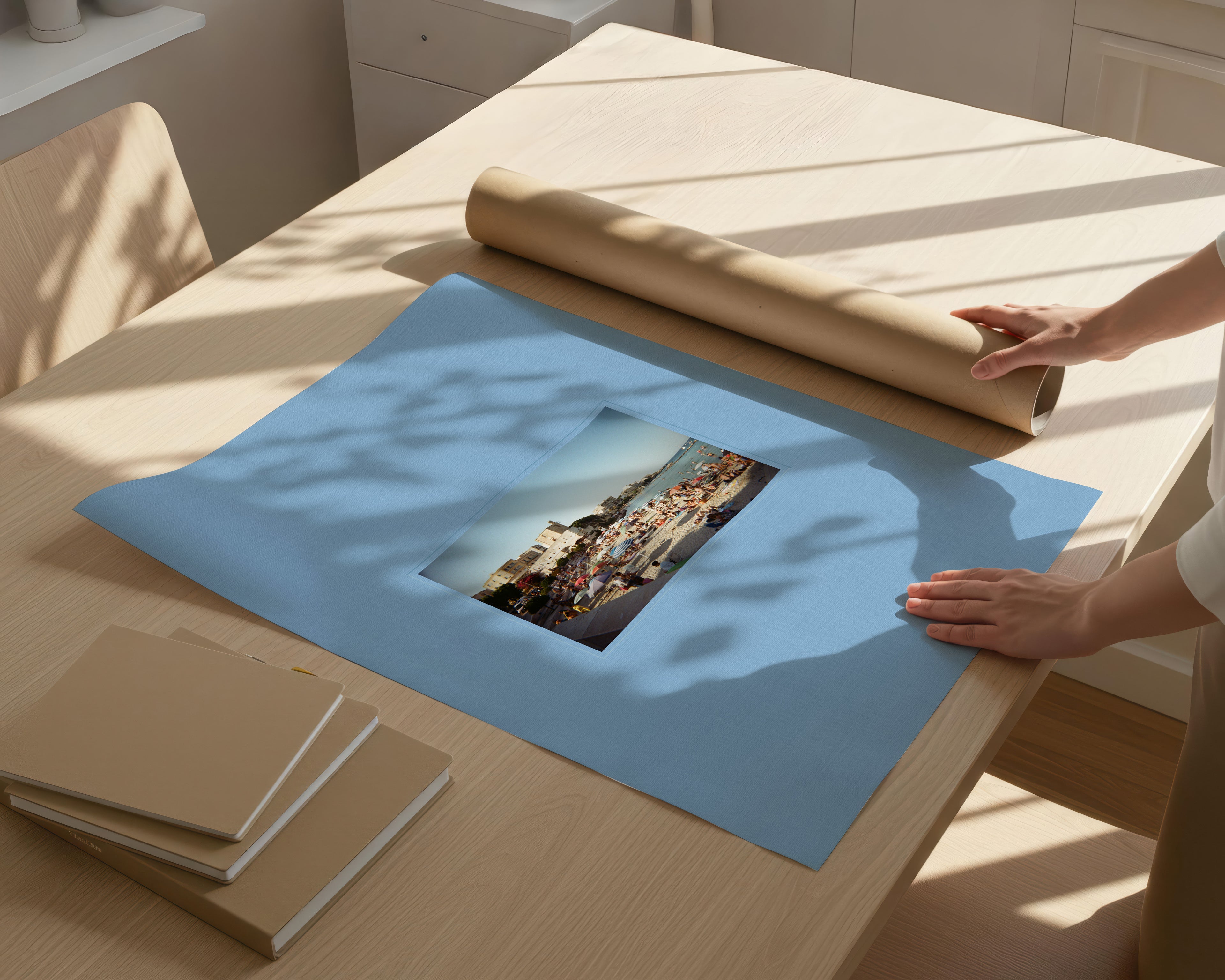 Personalised Textured effect Photo Print