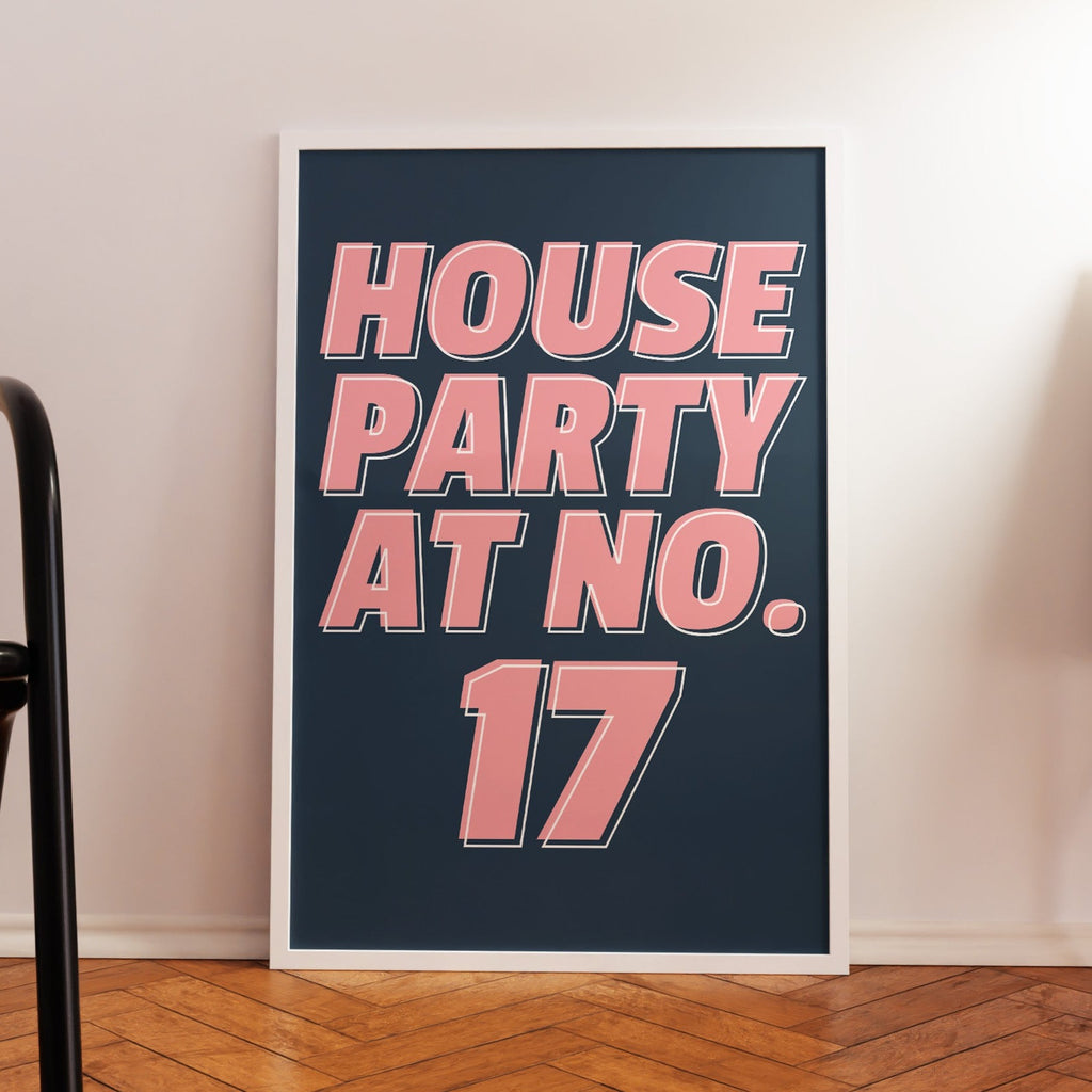 Personalised House Party