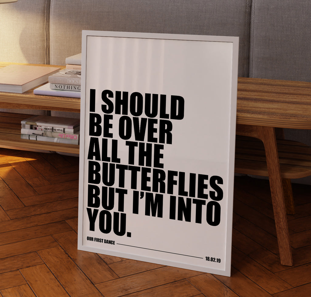 Add Your Own Lyrics Print