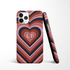 Heart Initial Phone Case