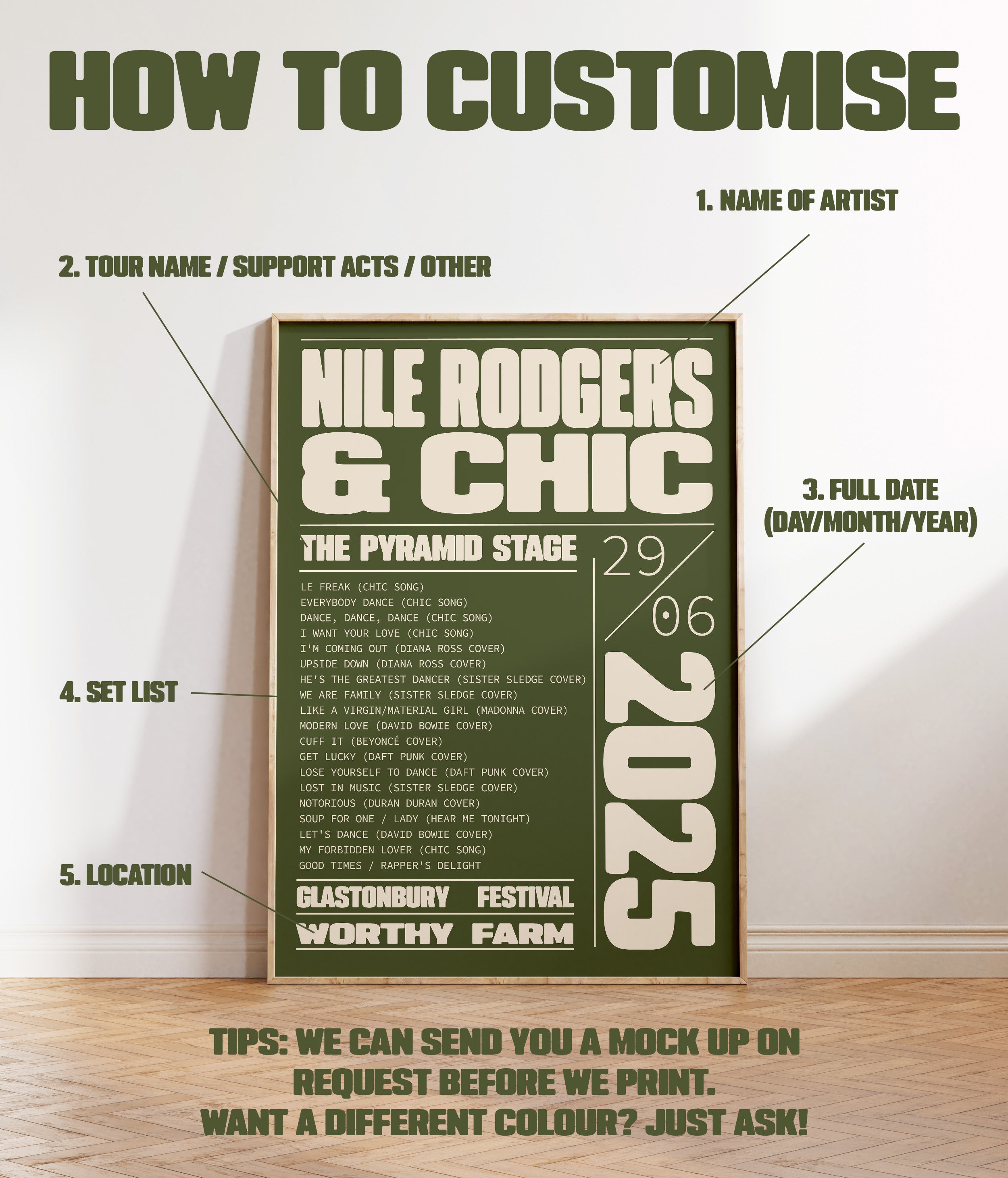 Custom Gig Poster