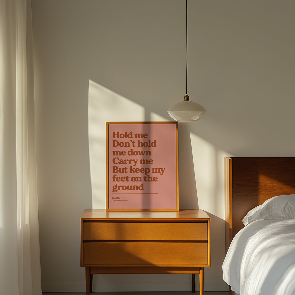 Personalised Lyric Print