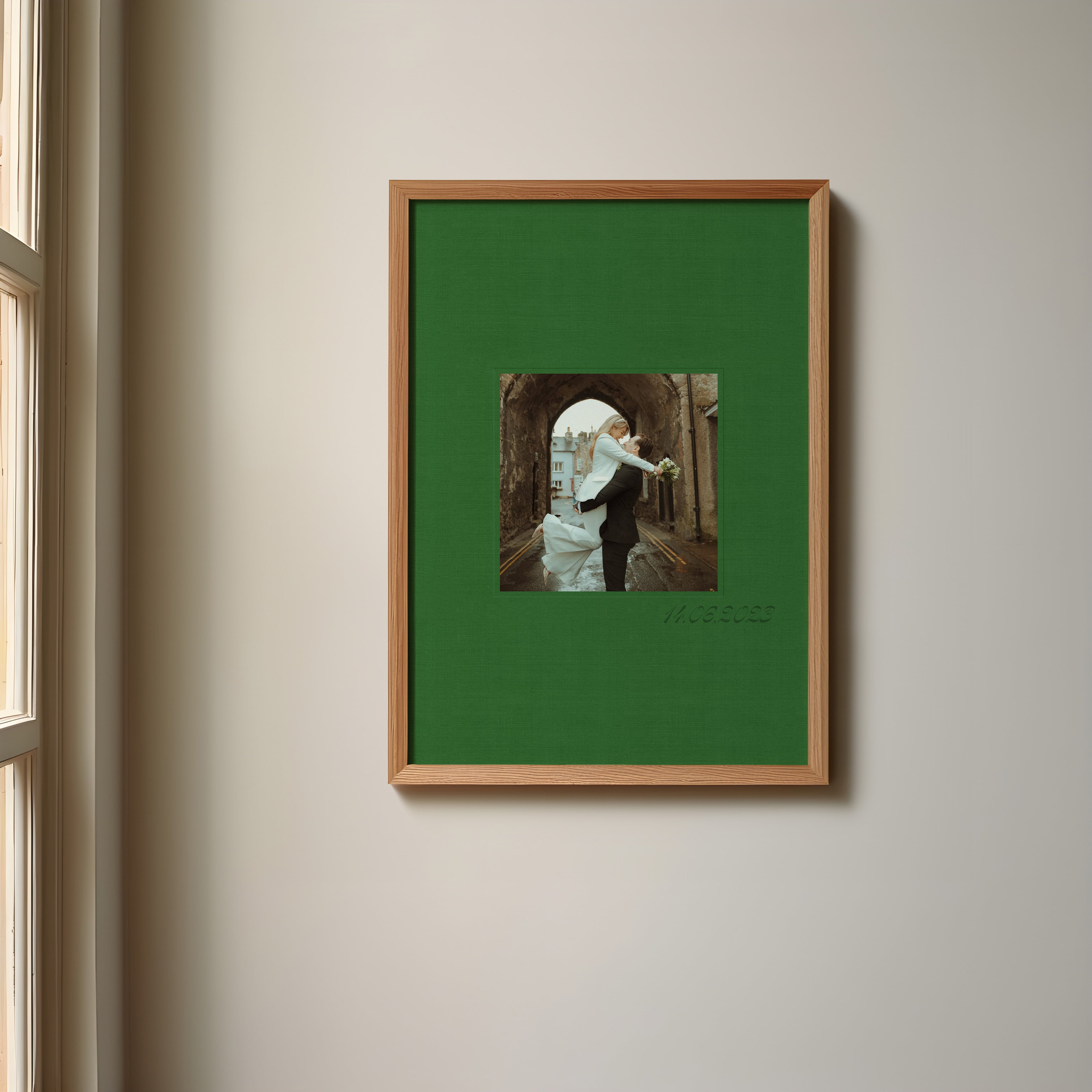 Personalised Textured effect Photo Print