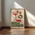 Cocktail Print | Pouring Classics | Music Inspired Mid Century Wall Art