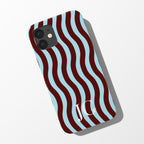 Wavy Initial Phone Case