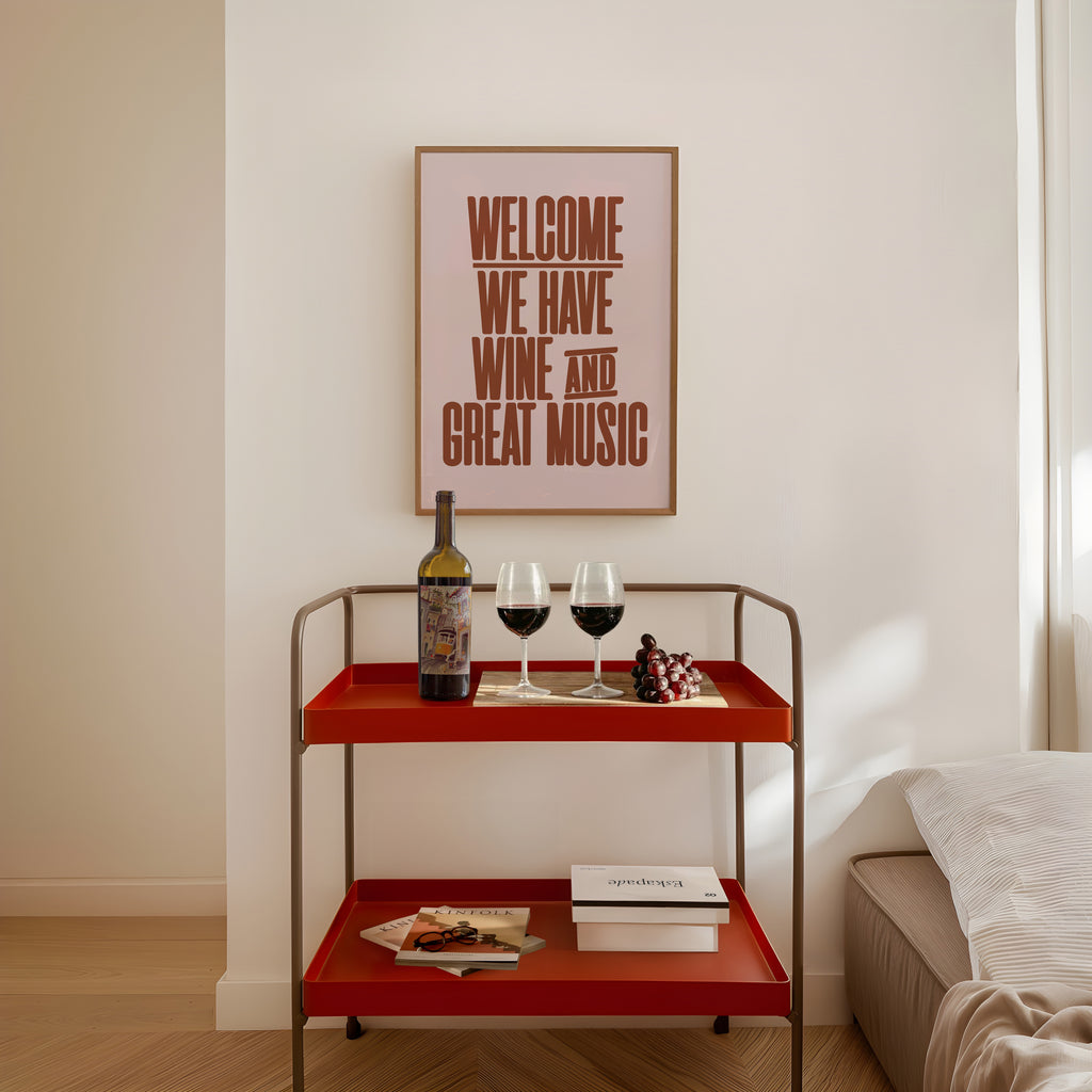 Welcome We Have Wine