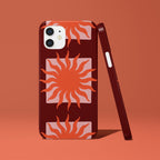Sun Oil Print Phone Case