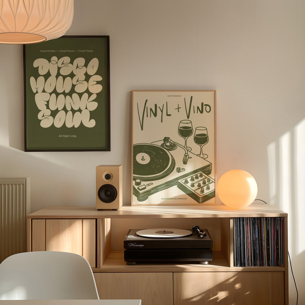 Vinyl + Vino