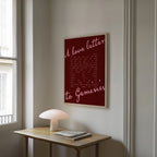 Gemini Zodiac Print | A Love Letter To Gemini | Astrology Wall Art | Star Sign Gift Poster