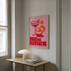 Cocktail Print | Pouring Classics | Music Inspired Mid Century Wall Art