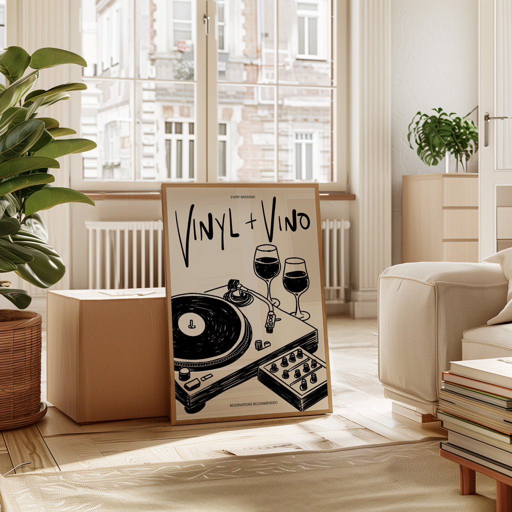 Vinyl + Vino
