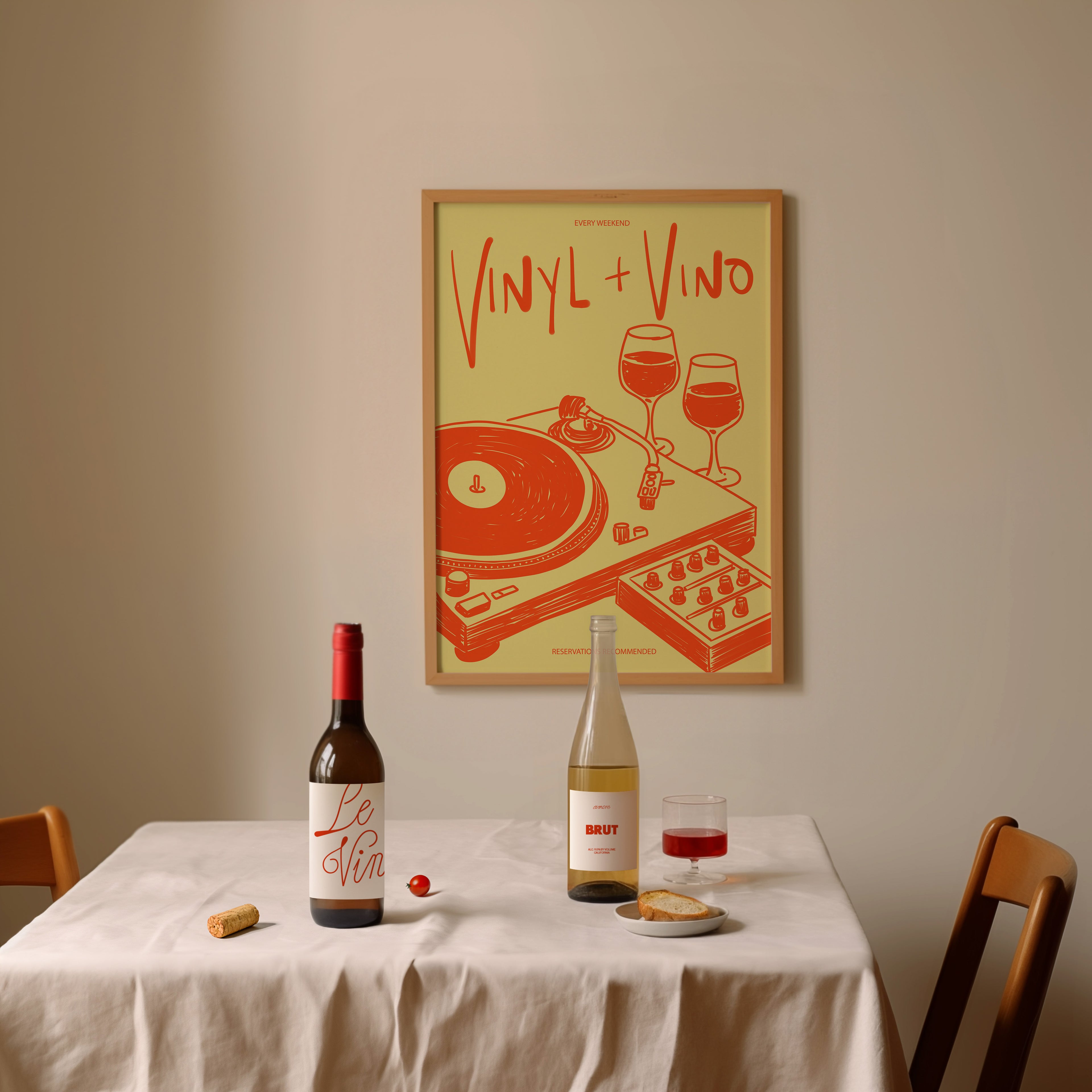 Vinyl + Vino