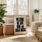 Welcome We Have Wine