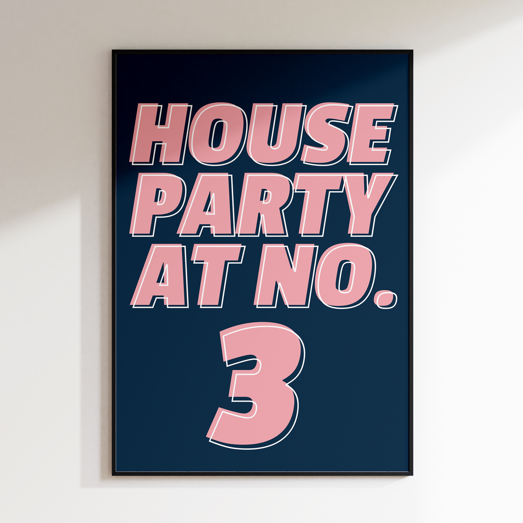 Personalised House Party