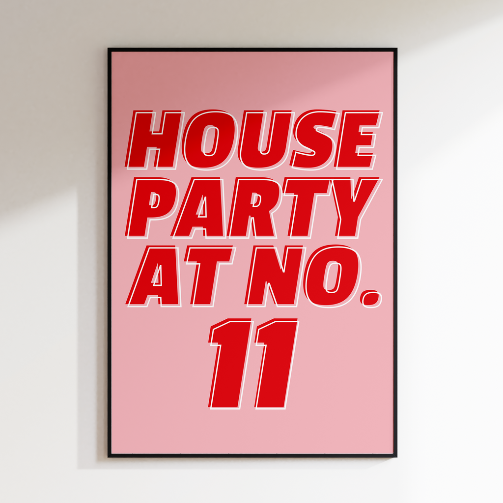 Personalised House Party