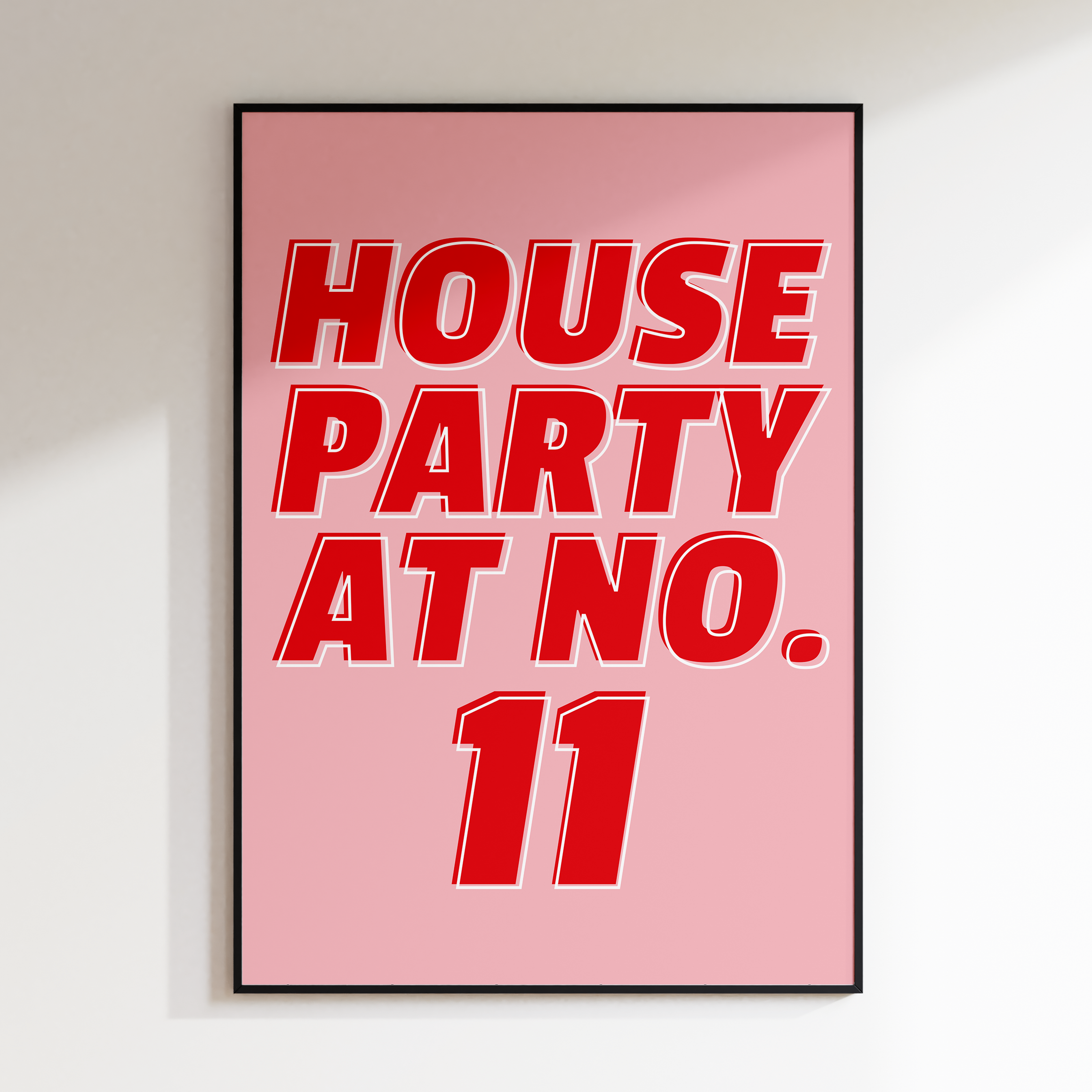 Personalised House Party