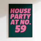 Personalised House Party
