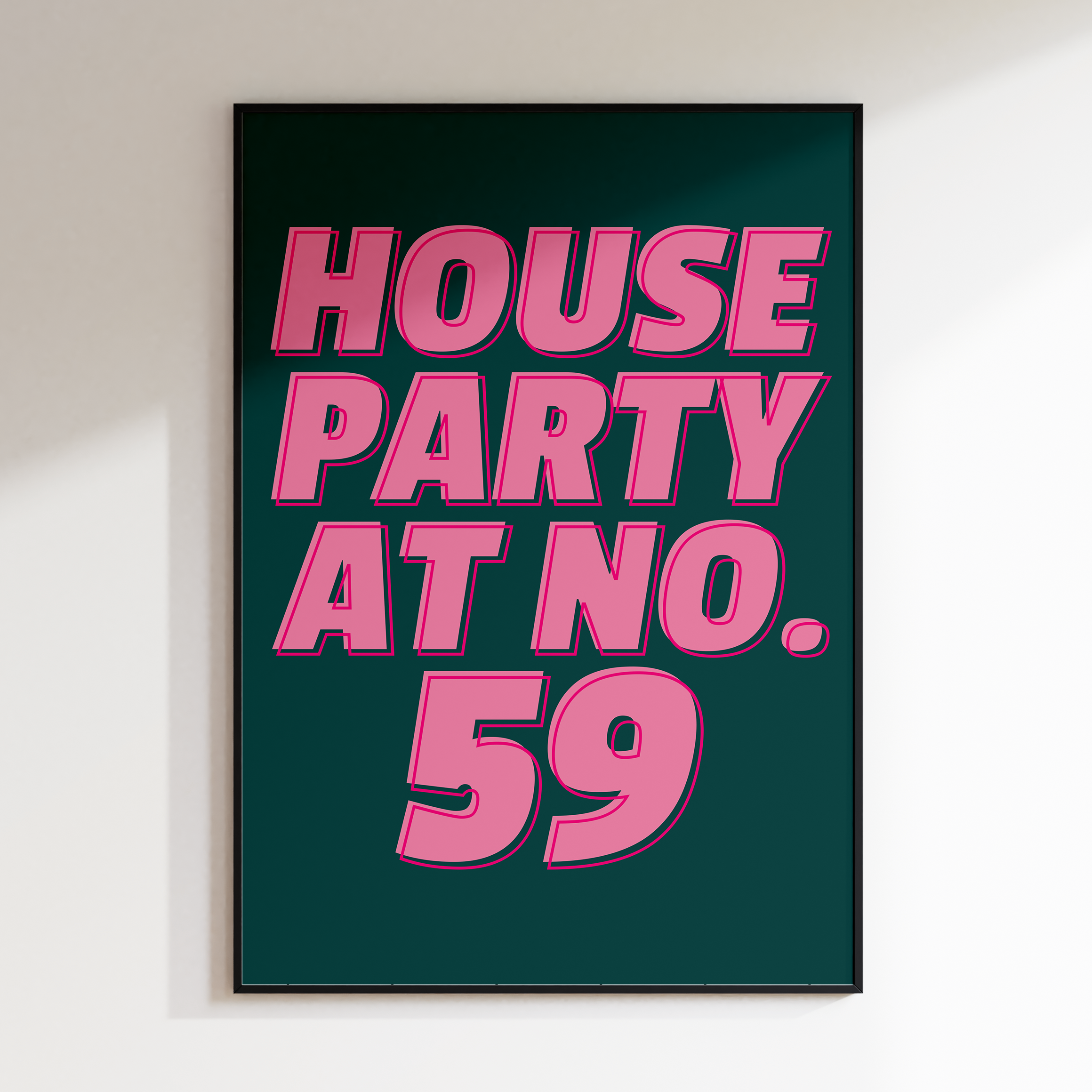 Personalised House Party