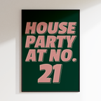 Personalised House Party