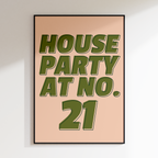 Personalised House Party