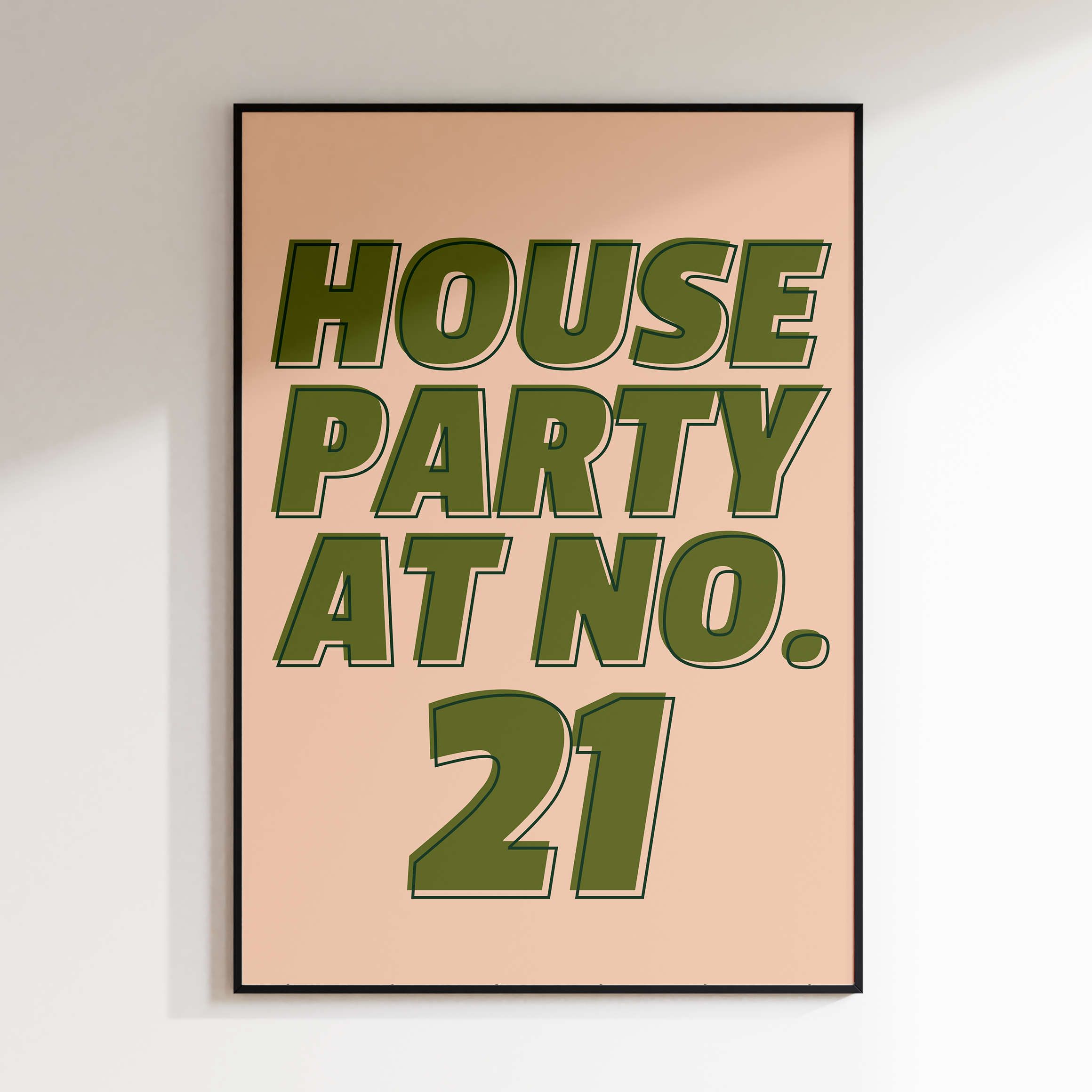Personalised House Party