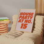 Personalised House Party