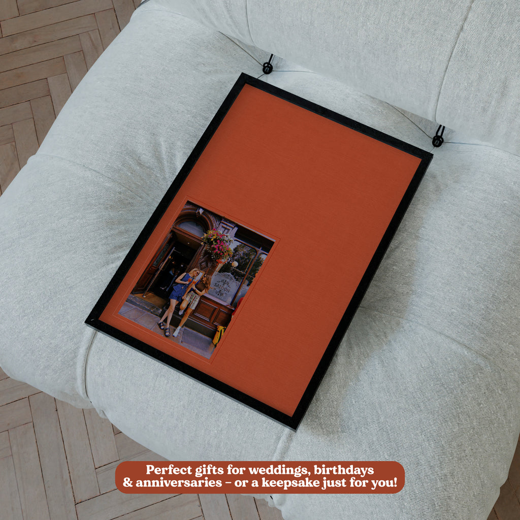 Personalised Textured effect Photo Print