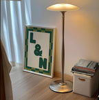 Custom Border Initial Print