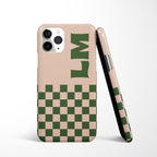 Check Initial Phone Case
