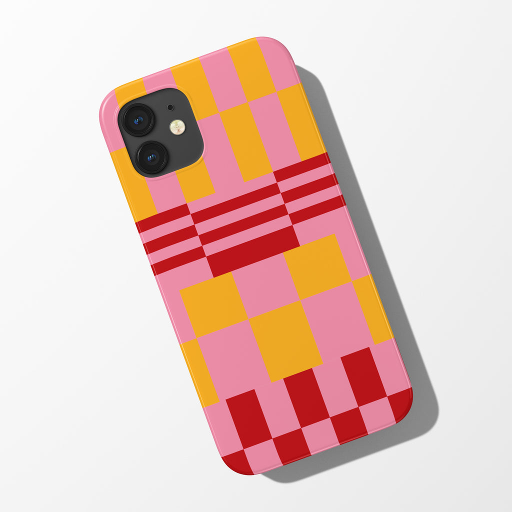 Funky Check Phone Case