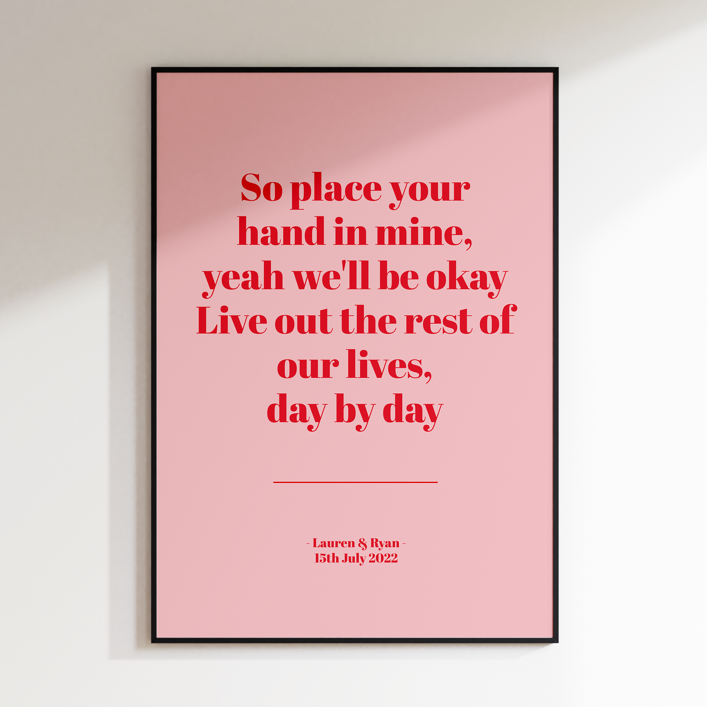 Custom Lyric