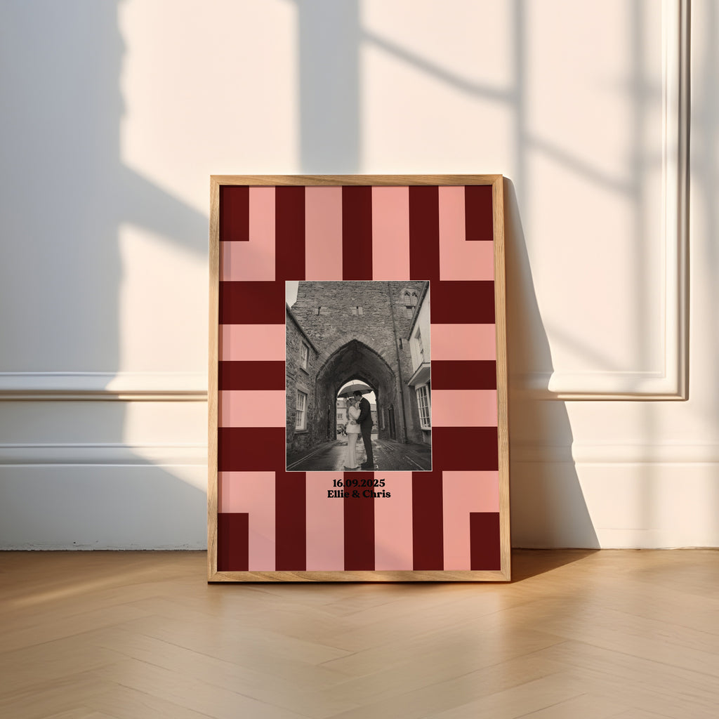 Personalised Border Photo Print