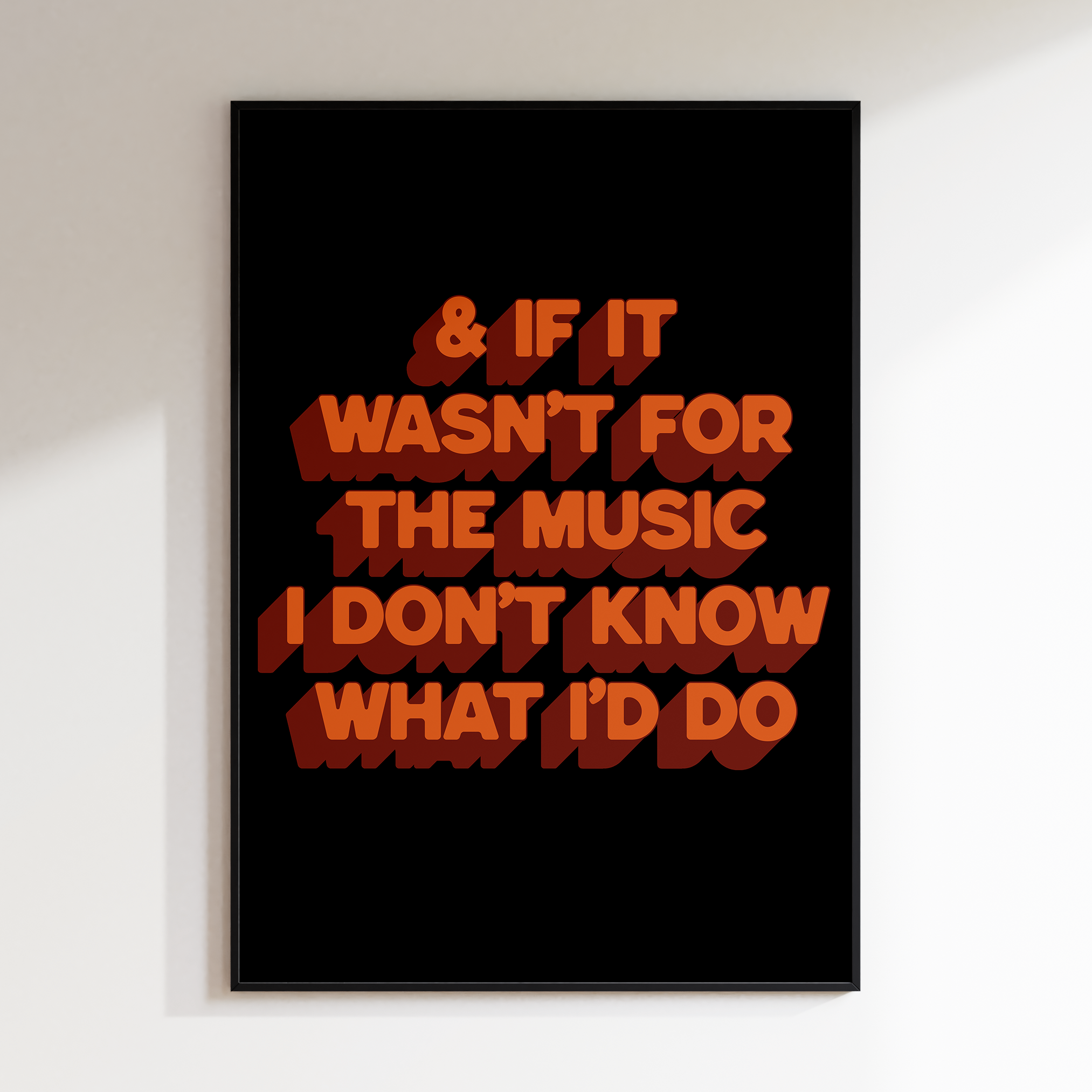 Wasn't For The Music